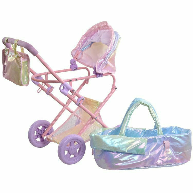 Magical-Dreamland-Baby-Doll-Stroller-Carrier-Iridescent-Dolls-21385617080407